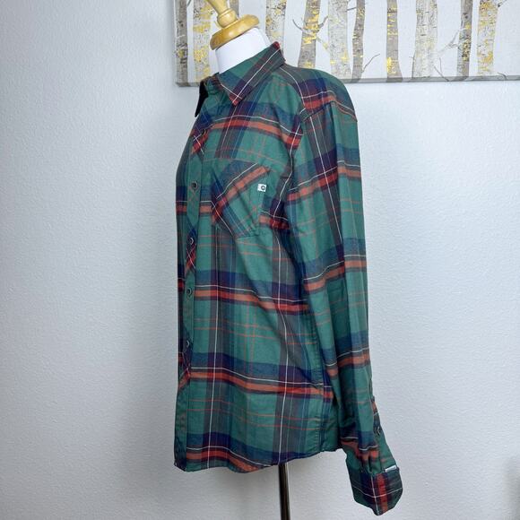 Marmot Men's Anderson Lightweight Flannel Rare Mallard Green Plaid Medium - Picture 4 of 7